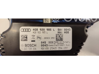 Панель приборов 4G8920985L Audi A7 S7 4G
