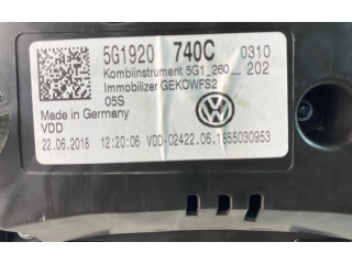 Панель приборов 5G1920740C   Volkswagen e-Golf       