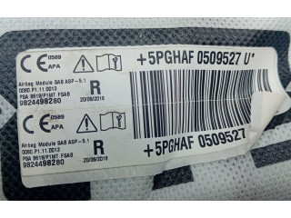 Подушка безопасности в сиденье 9824498280 Citroen C3 Aircross