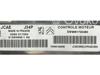 Řídící jednotka SW9661700480, SW9661700480 Citroen C2 2006