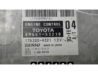 Блок управления двигателя 89661-53210 Lexus IS 200-300