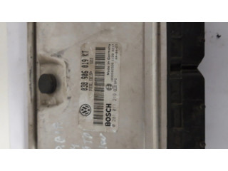 Блок управления двигателя 038906019KT, 0281011219 Skoda Fabia Mk1 (6Y)