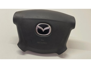 Подушка безопасности водителя T93141A, LC6357K0063 Mazda Premacy