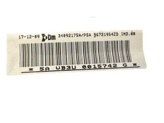 Подушка безопасности водителя 96721954ZD, 34092175A   Peugeot Partner