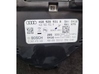 Přístrojová deska Audi A6 S6 C7 4G 2013 4G8920931R, 0263672122