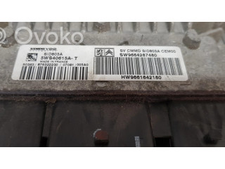 Блок управления двигателя 5WS40615AT, 9661642180 Citroen C4 I