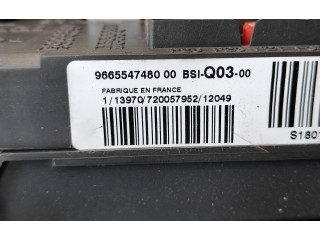 Блок комфорта 9665547480 Citroen C4 II