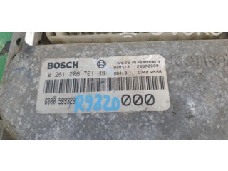 Блок управления двигателем Блок управления 0261206701, 6000589328.   Dacia Nova