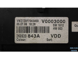 Панель приборов 2K0920843CX Volkswagen Caddy