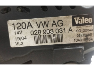 Генератор 028903031A, 2542508E   Skoda Superb B5 (3U)      