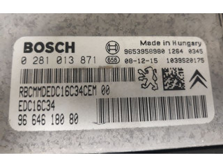 Блок управления двигателя 194329 Citroen Berlingo