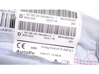 Боковая подушка безопасности 9804092280   Peugeot 2008 I