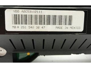 Панель приборов A2515403647 Mercedes-Benz ML W164