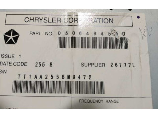 Блок управления HiFi audio 05064945AD    Jeep Patriot  BYL 