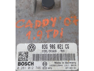 Řídící jednotka 03G906021CG, 1039S12044   Volkswagen Caddy 2008