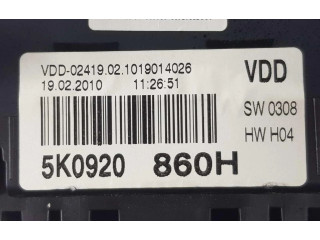 Панель приборов 5K0920860H, 5K0920860H Volkswagen Golf VI