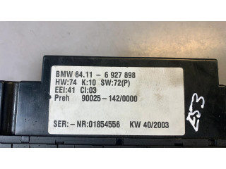 Блок управления климат-контролем 64116927898, 6927898   BMW X5 E53
