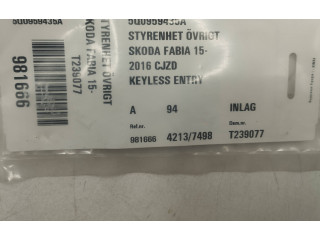 Блок управления 5Q0959435A, 2016CJZD Skoda Fabia Mk3 (NJ)