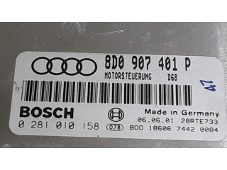 Řídící jednotka 8D0907401P, 0281010158 Audi A4 S4 B5 8D 2000