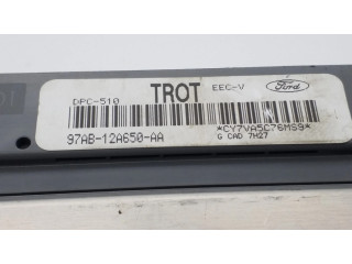 Блок управления двигателем Блок управления 97AB12A650AA   Ford Escort