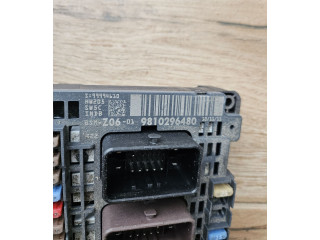 Pojistková skříňka Řídící jednotka BSM 9810296480, Z06 Peugeot 508 2015