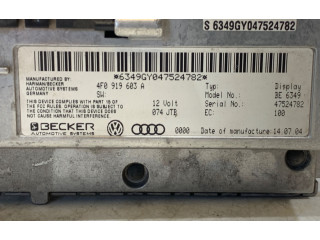 Дисплей    4F0919603A, 6349GY047524782   Audi A6 S6 C6 4F