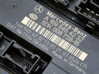Комплект блоков управления A6401502879, 6401502879 Mercedes-Benz A W169