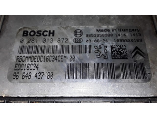 Řídící jednotka 0281013872 Citroen C3 Picasso 2009