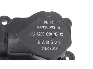 Вентилятор печки A2038201642   Mercedes-Benz CLS AMG C219      