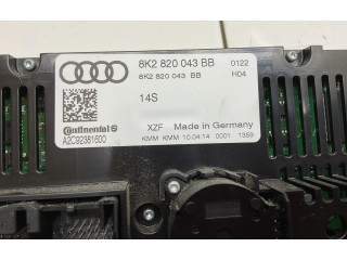 Блок управления климат-контролем 8K2820043BB   Audi A5 8T 8F