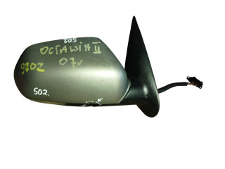Зеркало электрическое     правое    Skoda      