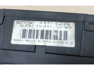 Блок управления климат-контролем 96377775XT, 6451RY   Citroen C2