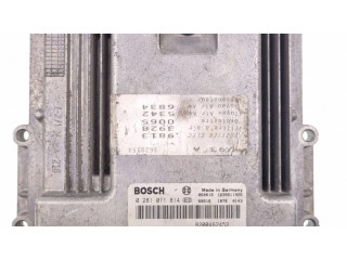 Блок управления двигателя 8200462452, 0281011814 Renault Megane II