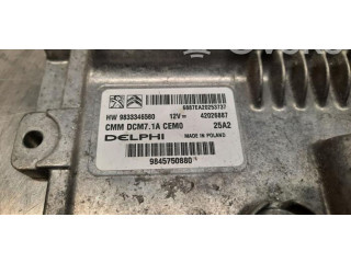 Блок управления двигателя 9845750880   Peugeot Expert