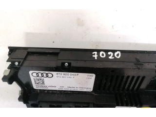 Блок управления климат-контролем 8T2820043F, A2C53255453 Audi A5 8T 8F