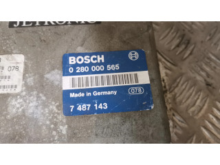 Блок управления двигателя 0280000565, 7487143   Saab 9000 CC
