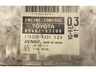 Блок управления двигателя 8966153200, 1753004331 Lexus IS 200-300