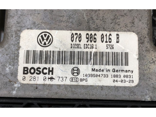 Блок управления двигателем Блок управления 070906016B   Volkswagen Phaeton