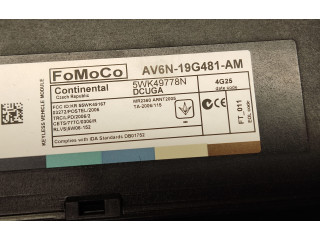 Блок комфорта AV6N19G481AM, 5WK49778N   Ford Escape III   