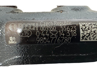 Топливная рампа 9804776780, 00355055623   Citroen C4 II Picasso   для двигателя BHY (DV6FD)