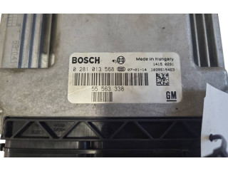 Блок управления двигателя 0281013568, 55563338 Saab 9-5