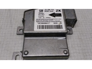 Блок подушек безопасности 13158713, 327963935   Opel Meriva A
