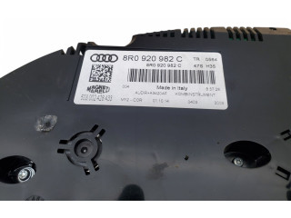 Панель приборов 8R0920982C Audi Q5 SQ5