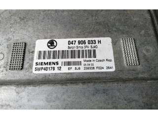 Блок управления двигателя 047906033H, 5WP40179 Skoda Fabia Mk1 (6Y)