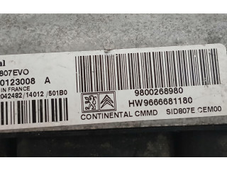 Блок управления двигателем Блок управления S180123008A Citroen DS4