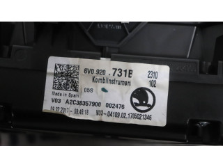 Панель приборов 6V0920731B, 002476 Skoda Fabia Mk3 (NJ)