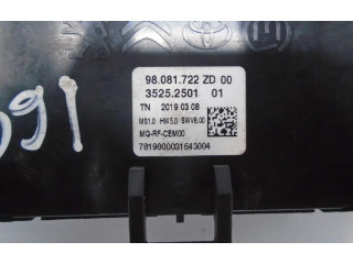 Блок управления климат-контролем 98081722ZD, 98081722ZD   Opel Combo D