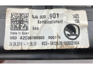 Панель приборов 5JA920901, A2C96160800   Skoda Rapid (NH)       