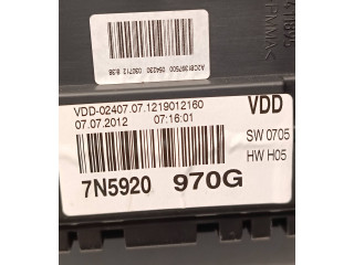 Přístrojová deska Seat Alhambra (Mk2) 2013 7N5920970G, 1219012160