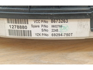 Přístrojová deska Volvo S80 2004 8602765, 8673263
